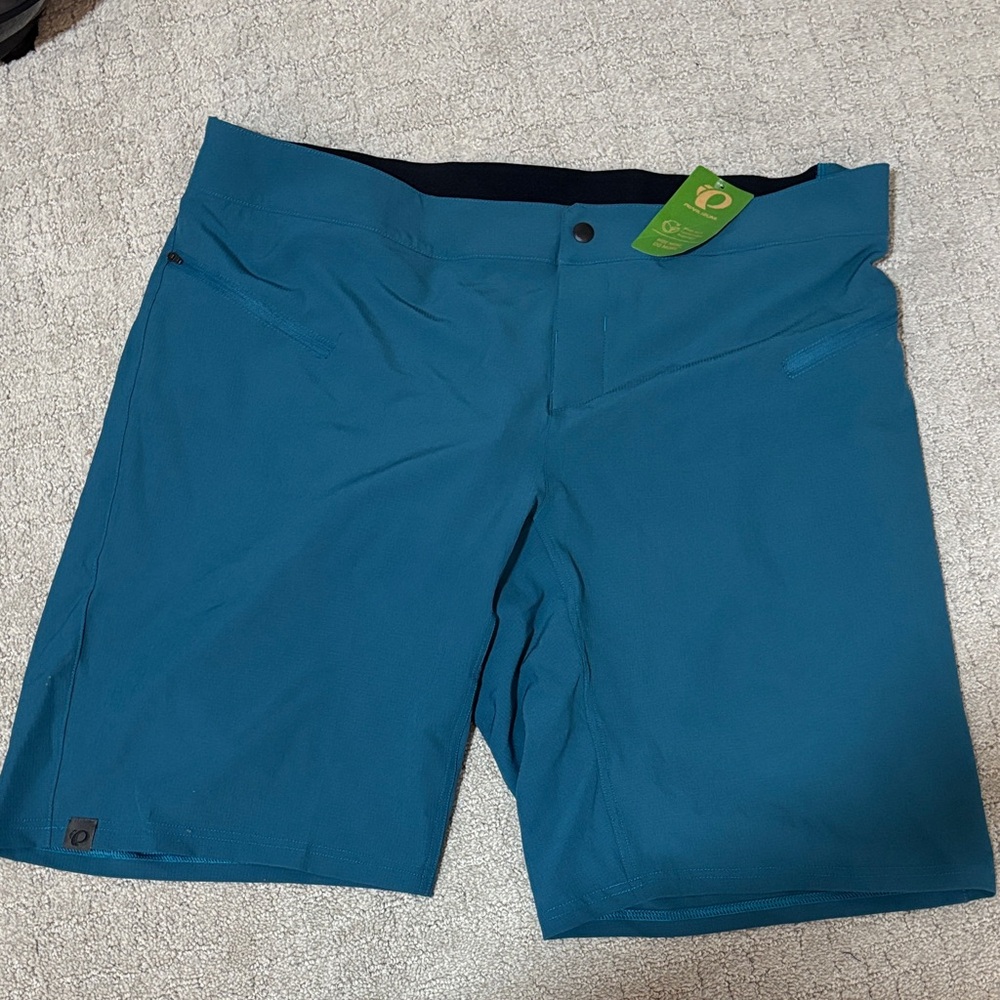 Pearl Izumi Men's mountain bike shorts with liner - ocean blue 42